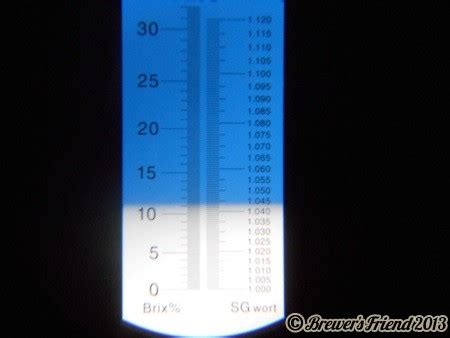 homebrew good refractometer|brewing f factor chart.